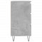 vidaXL Sideboard Concrete Grey 60x35x70 cm Engineered Wood