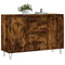 vidaXL Sideboard Smoked Oak 104x35x70 cm Engineered Wood