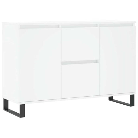 vidaXL Sideboard White 101.5x35x70 cm Engineered Wood