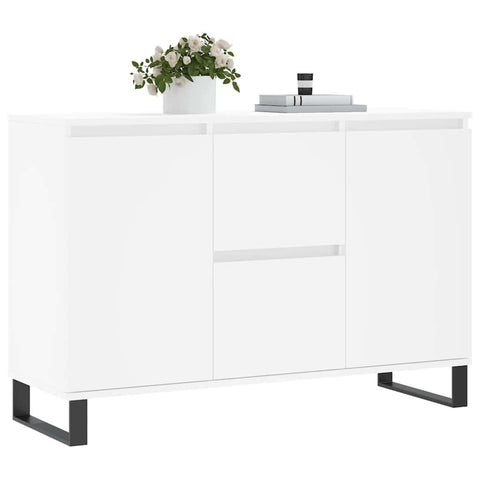 vidaXL Sideboard White 101.5x35x70 cm Engineered Wood