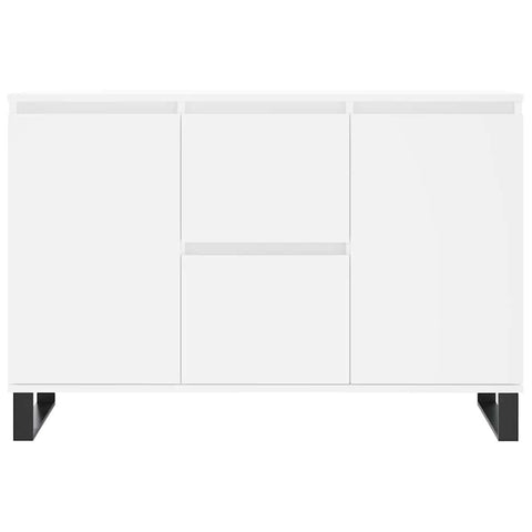 vidaXL Sideboard White 101.5x35x70 cm Engineered Wood