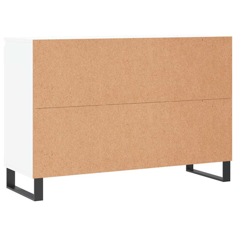 vidaXL Sideboard White 101.5x35x70 cm Engineered Wood
