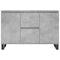vidaXL Sideboard Concrete Grey 104x35x70 cm Engineered Wood