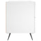 vidaXL Bedside Cabinet White 40x35x47.5 cm Engineered Wood