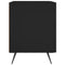 vidaXL Bedside Cabinets 2 pcs Black 40x35x47.5 cm Engineered Wood