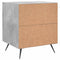 vidaXL Bedside Cabinet Concrete Grey 40x35x47.5 cm Engineered Wood