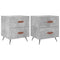vidaXL Bedside Cabinets 2 pcs Concrete Grey 40x35x47.5 cm Engineered Wood