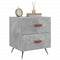 vidaXL Bedside Cabinets 2 pcs Concrete Grey 40x35x47.5 cm Engineered Wood