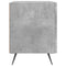 vidaXL Bedside Cabinets 2 pcs Concrete Grey 40x35x47.5 cm Engineered Wood