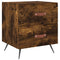 vidaXL Bedside Cabinets 2 pcs Smoked Oak 40x35x47.5 cm Engineered Wood