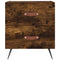 vidaXL Bedside Cabinets 2 pcs Smoked Oak 40x35x47.5 cm Engineered Wood