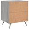 vidaXL Bedside Cabinets 2 pcs Grey Sonoma 40x35x47.5 cm Engineered Wood