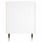 vidaXL Bedside Cabinets 2 pcs White 40x35x47.5 cm Engineered Wood