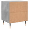 vidaXL Bedside Cabinet Concrete Grey 40x35x47.5 cm Engineered Wood