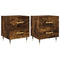 vidaXL Bedside Cabinets 2 pcs Smoked Oak 40x35x47.5 cm Engineered Wood