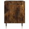 vidaXL Bedside Cabinets 2 pcs Smoked Oak 40x35x47.5 cm Engineered Wood