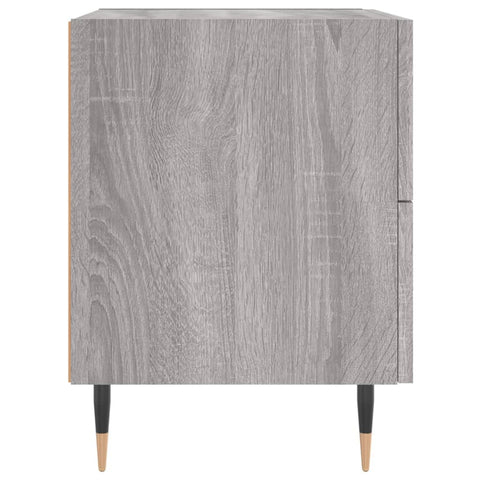 vidaXL Bedside Cabinet Grey Sonoma 40x35x47.5 cm Engineered Wood