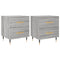vidaXL Bedside Cabinets 2 pcs Grey Sonoma 40x35x47.5 cm Engineered Wood