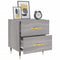vidaXL Bedside Cabinets 2 pcs Grey Sonoma 40x35x47.5 cm Engineered Wood