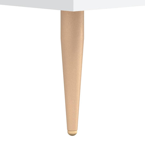 vidaXL Bedside Cabinets 2 pcs White 40x35x47.5 cm Engineered Wood
