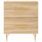 vidaXL Bedside Cabinet Sonoma Oak 40x35x47.5 cm Engineered Wood