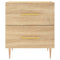 vidaXL Bedside Cabinets 2 pcs Sonoma Oak 40x35x47.5 cm Engineered Wood