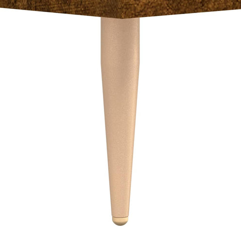 vidaXL Bedside Cabinets 2 pcs Smoked Oak 40x35x47.5 cm Engineered Wood
