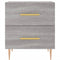 vidaXL Bedside Cabinets 2 pcs Grey Sonoma 40x35x47.5 cm Engineered Wood