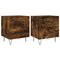 vidaXL Bedside Cabinets 2 pcs Smoked Oak 40x35x47.5 cm Engineered Wood