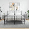 vidaXL Bedside Cabinets 2 pcs Grey Sonoma 40x35x47.5 cm Engineered Wood