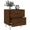 vidaXL Bedside Cabinet Brown Oak 40x35x47.5 cm Engineered Wood