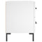 vidaXL Bedside Cabinets 2 pcs White 40x35x47.5 cm Engineered Wood