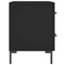 vidaXL Bedside Cabinets 2 pcs Black 40x35x47.5 cm Engineered Wood