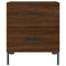 vidaXL Bedside Cabinets 2 pcs Brown Oak 40x35x47.5 cm Engineered Wood