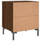 vidaXL Bedside Cabinets 2 pcs Brown Oak 40x35x47.5 cm Engineered Wood