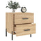 vidaXL Bedside Cabinet Sonoma Oak 40x35x47.5 cm Engineered Wood
