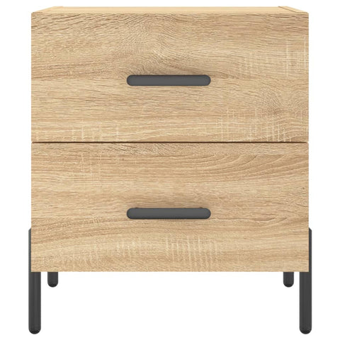 vidaXL Bedside Cabinet Sonoma Oak 40x35x47.5 cm Engineered Wood