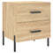 vidaXL Bedside Cabinets 2 pcs Sonoma Oak 40x35x47.5 cm Engineered Wood