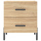 vidaXL Bedside Cabinets 2 pcs Sonoma Oak 40x35x47.5 cm Engineered Wood