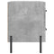 vidaXL Bedside Cabinets 2 pcs Concrete Grey 40x35x47.5 cm Engineered Wood