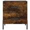vidaXL Bedside Cabinets 2 pcs Smoked Oak 40x35x47.5 cm Engineered Wood
