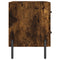 vidaXL Bedside Cabinets 2 pcs Smoked Oak 40x35x47.5 cm Engineered Wood