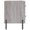 vidaXL Bedside Cabinets 2 pcs Grey Sonoma 40x35x47.5 cm Engineered Wood