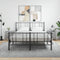 vidaXL Bedside Cabinets 2 pcs Grey Sonoma 40x35x47.5 cm Engineered Wood