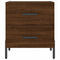 vidaXL Bedside Cabinets 2 pcs Brown Oak 40x35x47.5 cm Engineered Wood