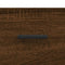 vidaXL Bedside Cabinets 2 pcs Brown Oak 40x35x47.5 cm Engineered Wood