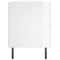 vidaXL Bedside Cabinets 2 pcs High Gloss White 40x35x47.5 cm Engineered Wood
