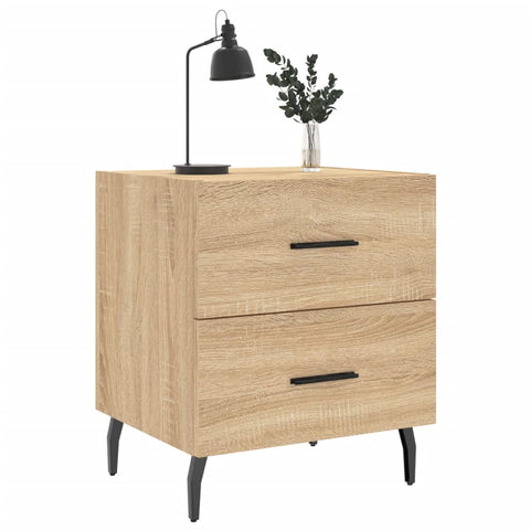 vidaXL Bedside Cabinet Sonoma Oak 40x35x47.5 cm Engineered Wood