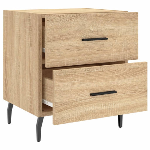 vidaXL Bedside Cabinet Sonoma Oak 40x35x47.5 cm Engineered Wood