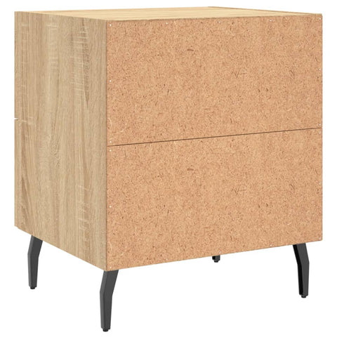 vidaXL Bedside Cabinet Sonoma Oak 40x35x47.5 cm Engineered Wood